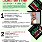 Conferenze “L’atra storia d’Italia” di Lamberto Rimondini – Este, 4 febbraio e 14 marzo