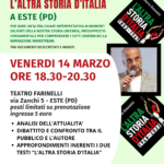 Lamberto Rimondini a Este il 14 marzo!